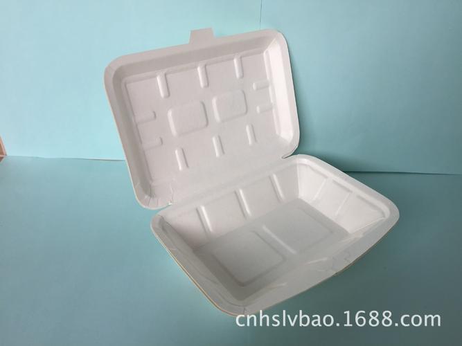 绿保一次性环保纸饭盒纸餐盒食品包装盒外卖打包盒160ml可定做